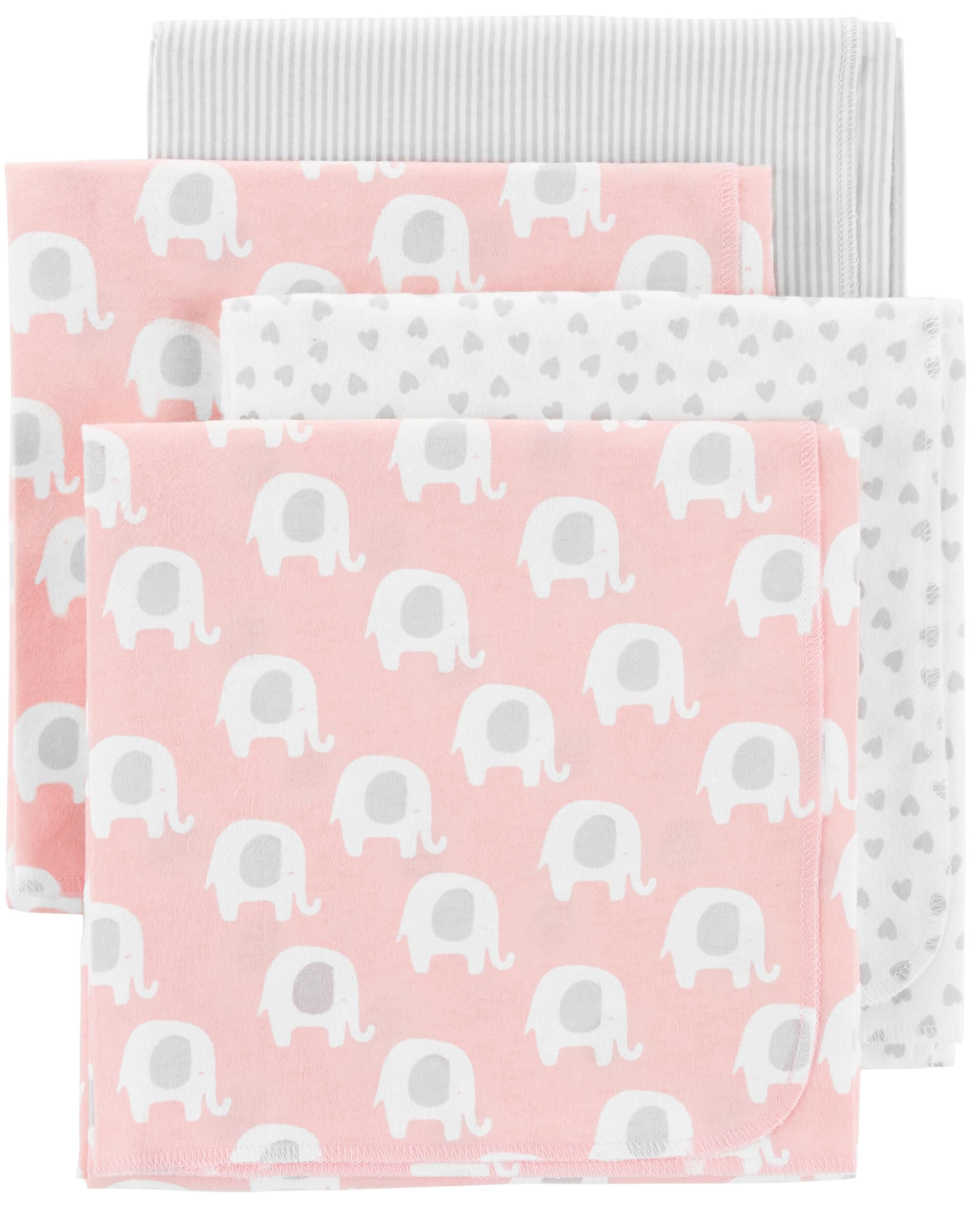 carter's 4 pack receiving blankets