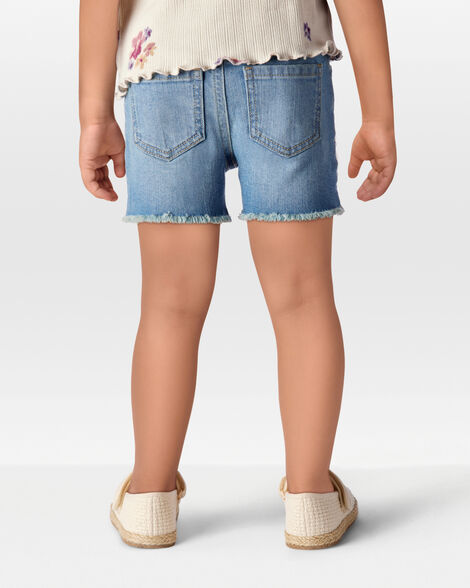 Product image 3 of Toddler Iconic Denim Shorts - Blue