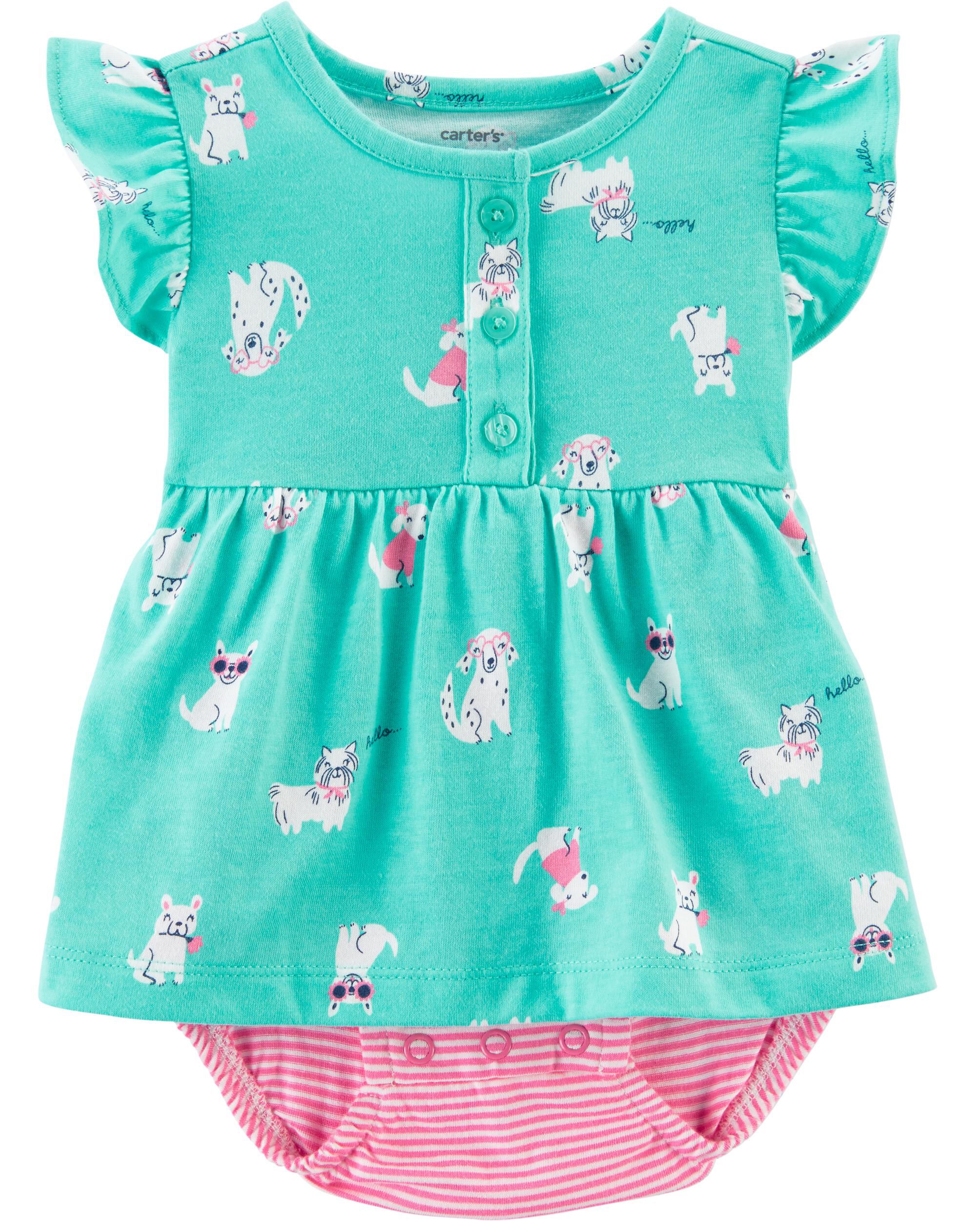 carters onesie dress