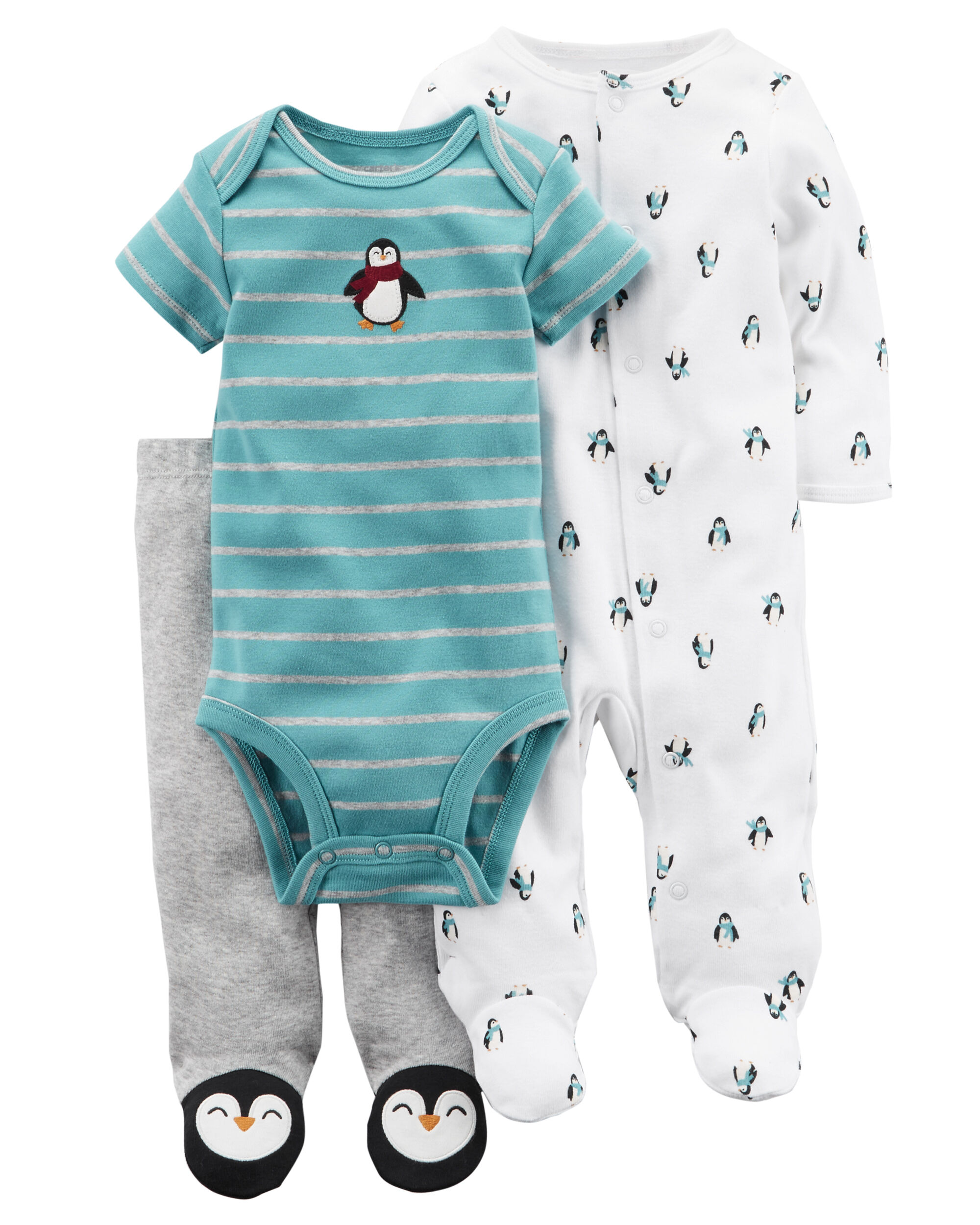 penguin baby clothes