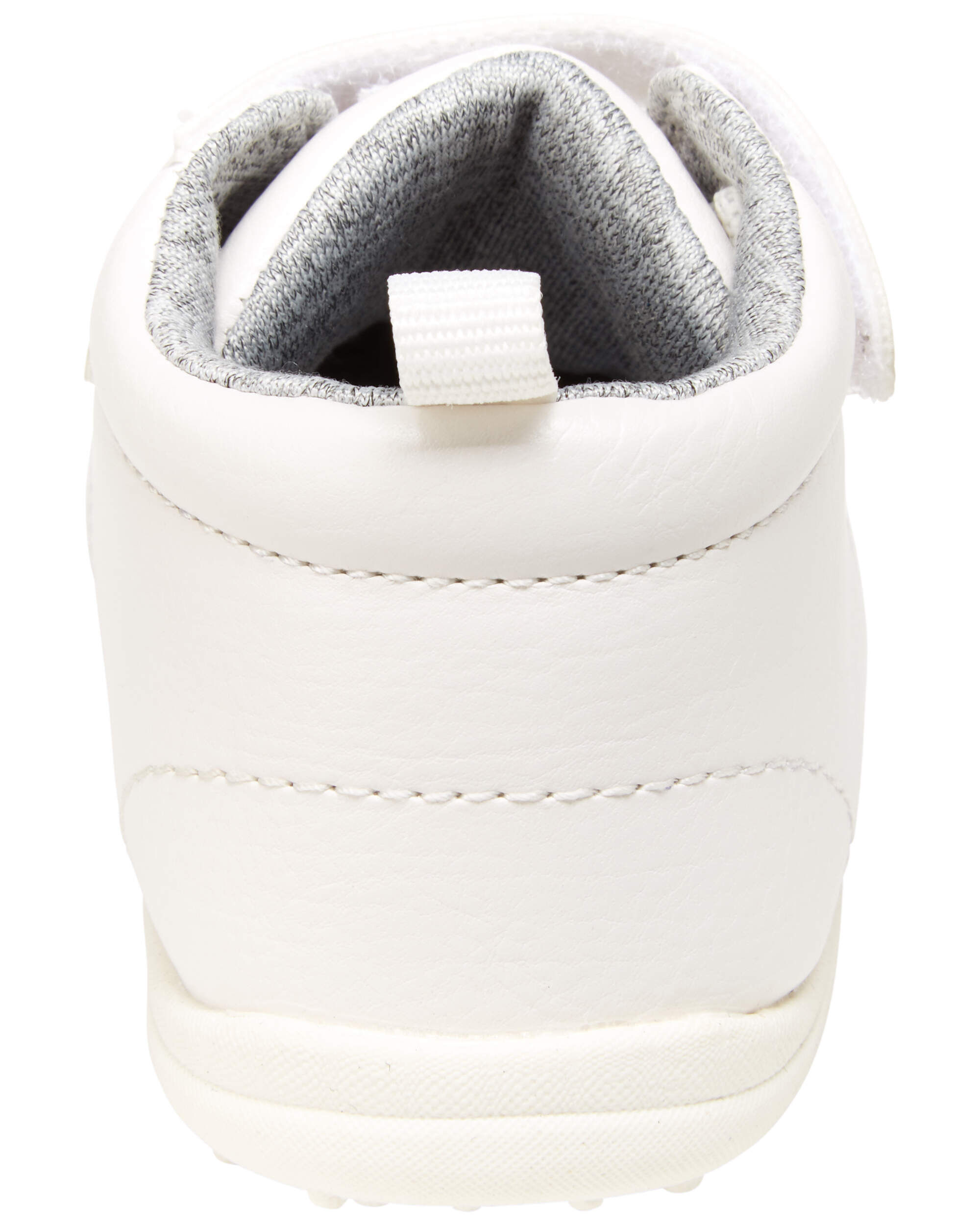 Every Step® First Walker High-Top Sneakers - White