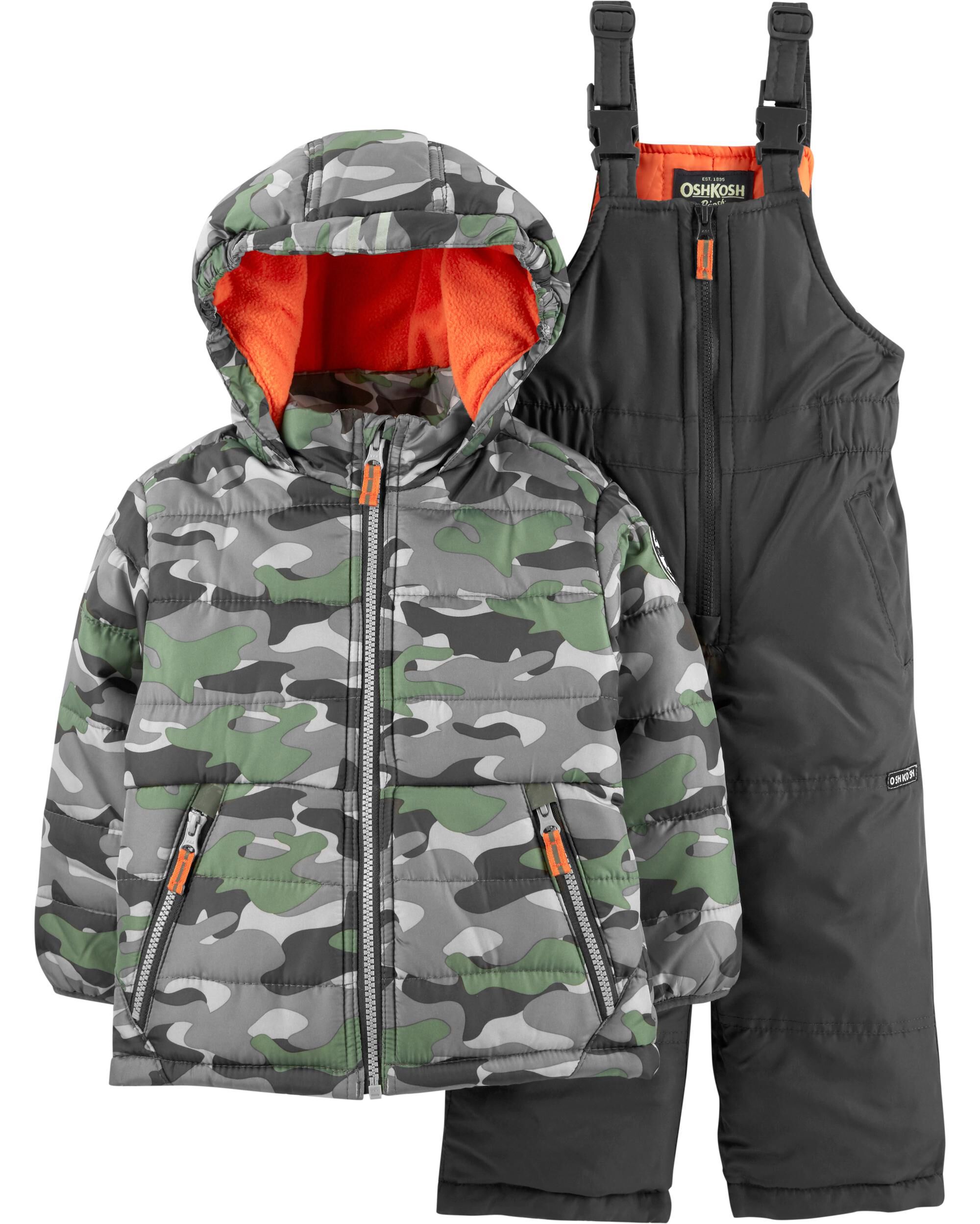 carters fleece snowsuit