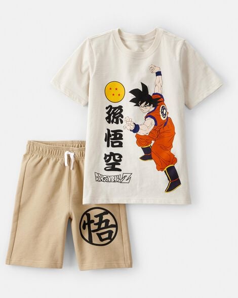 kid 2-piece dragon ball z outfit set