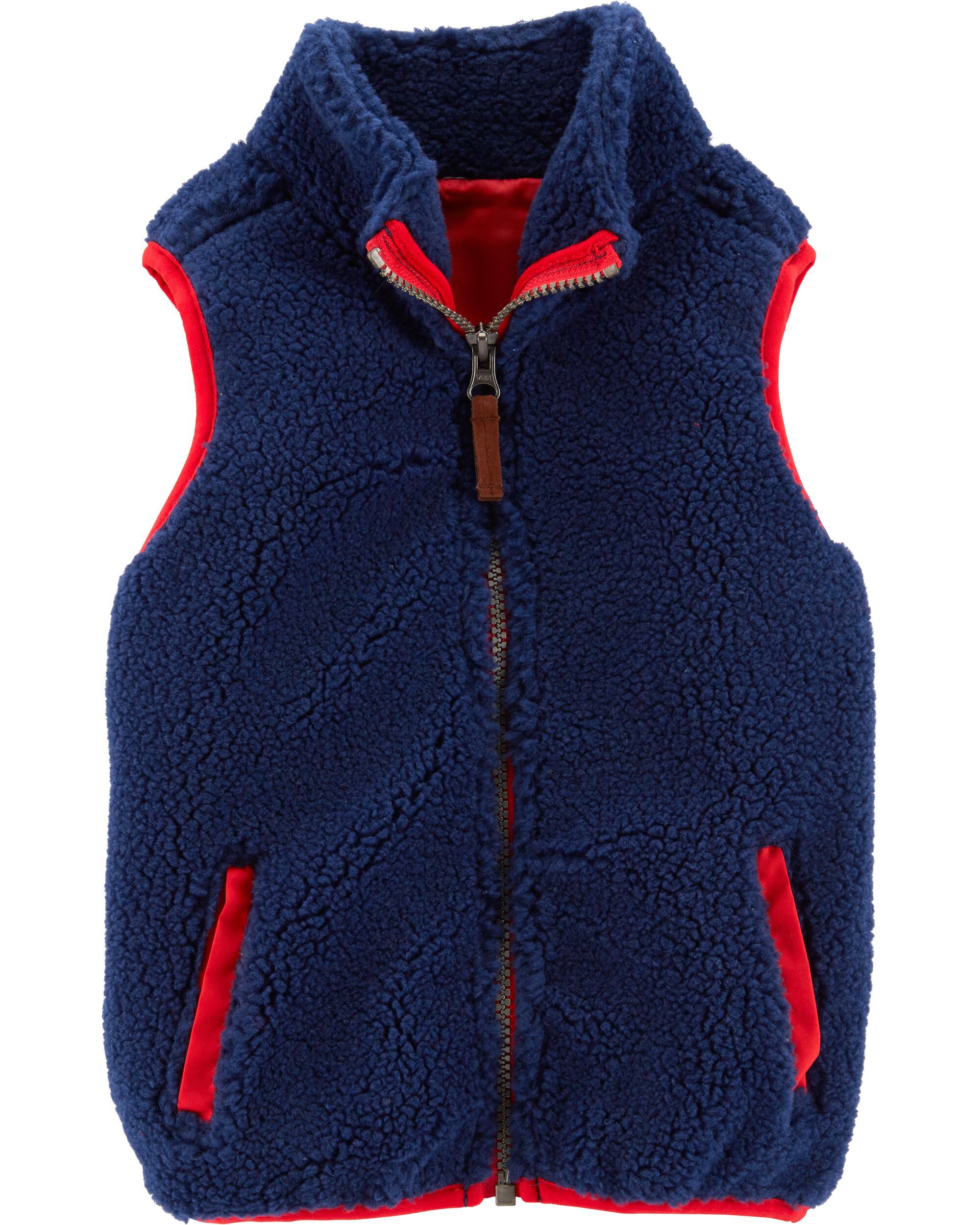 infant sherpa vest