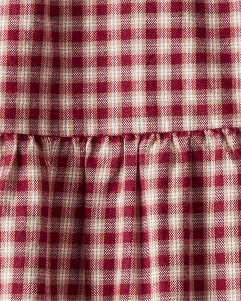  Product image 5 of Toddler Cozy Tiered Dress Made with Organic Cotton