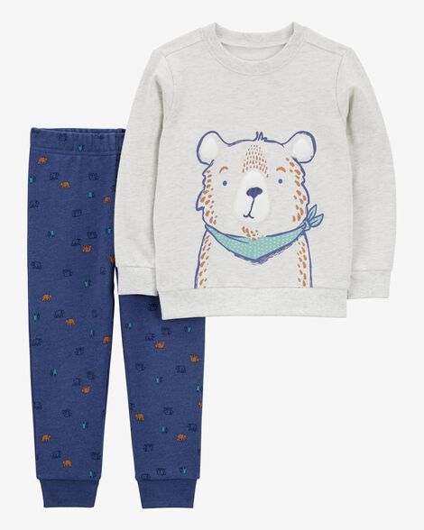  Product image 1 of Baby 2-Piece Bear Tee & Jogger Set