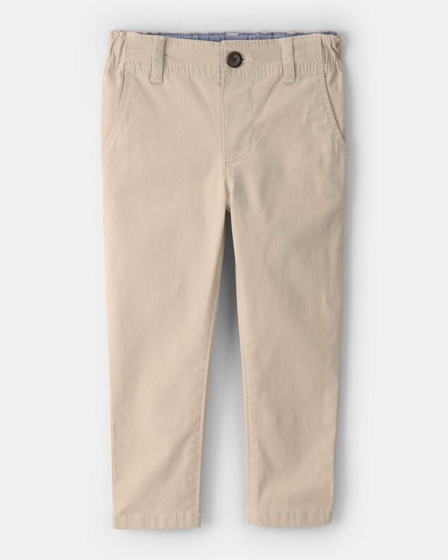 Product image 1 of Toddler Boy Slim Tapered Chino Pants - Khaki