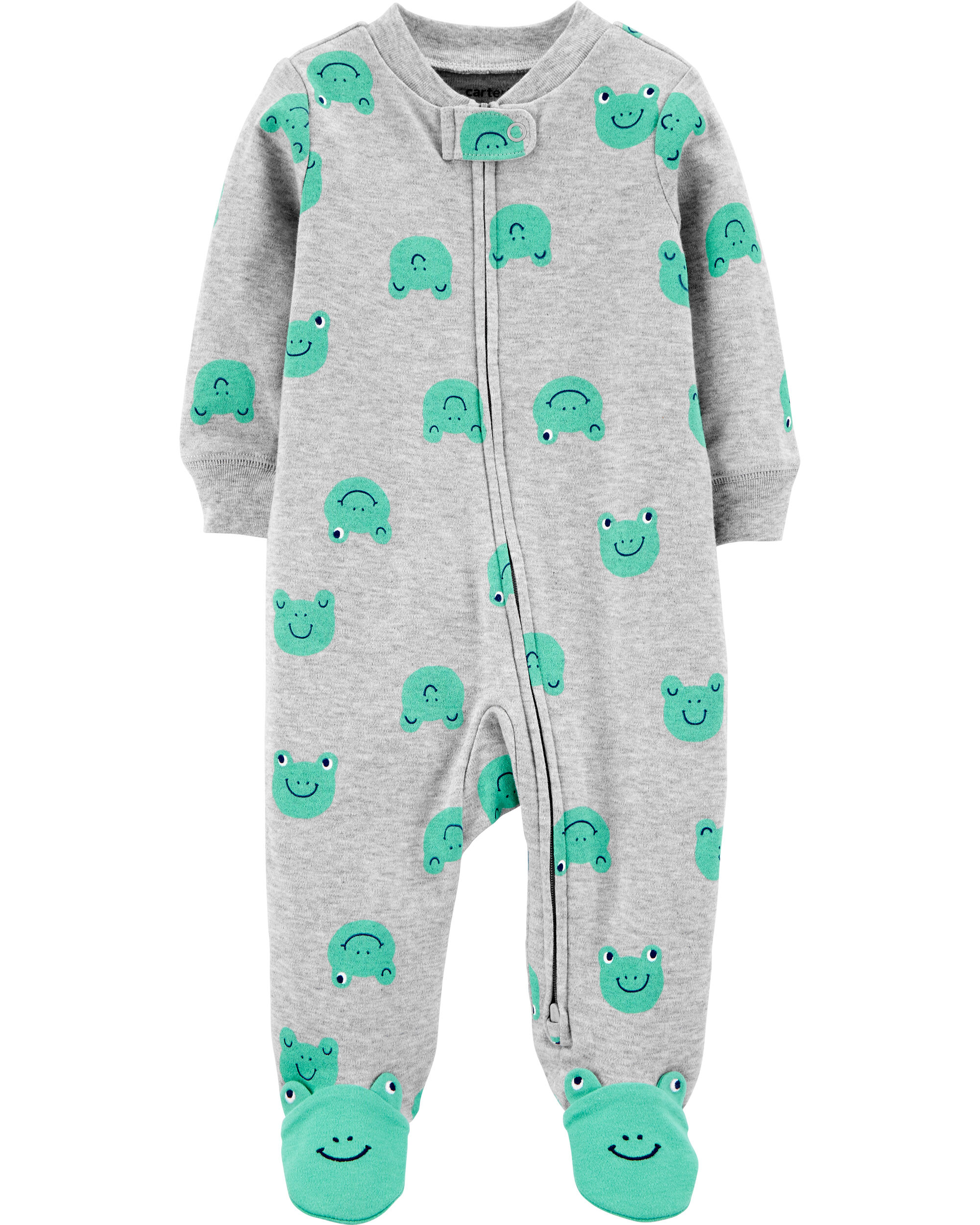 Carters frog pajamas clearance