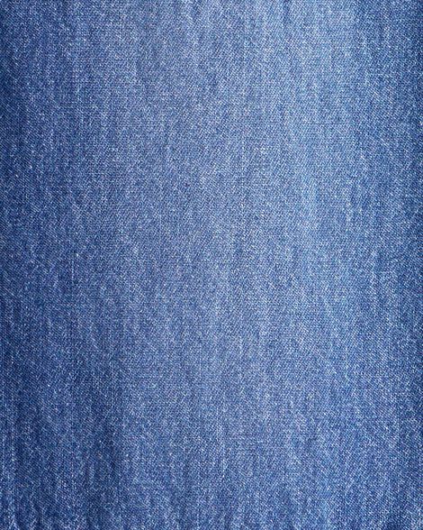 Product image 3 of Kid Tapered Iconic Denim Drawstring Joggers - Medium Wash