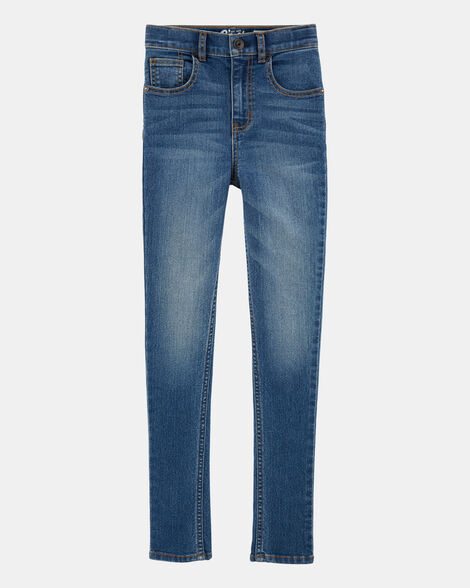 Kid Medium Blue Wash Skinny-Leg Jeans