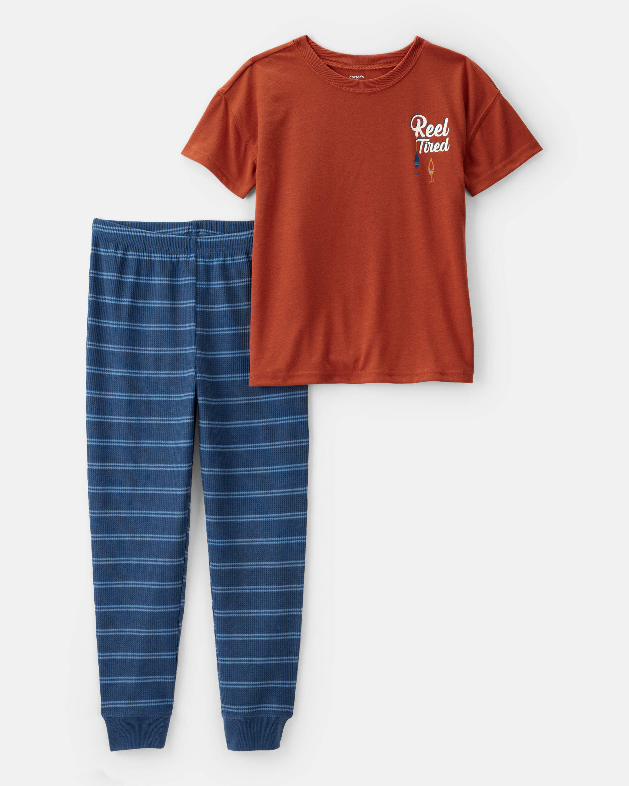 Boys 2-Piece Octopus Print Loose Fit Pajamas - Carter's
