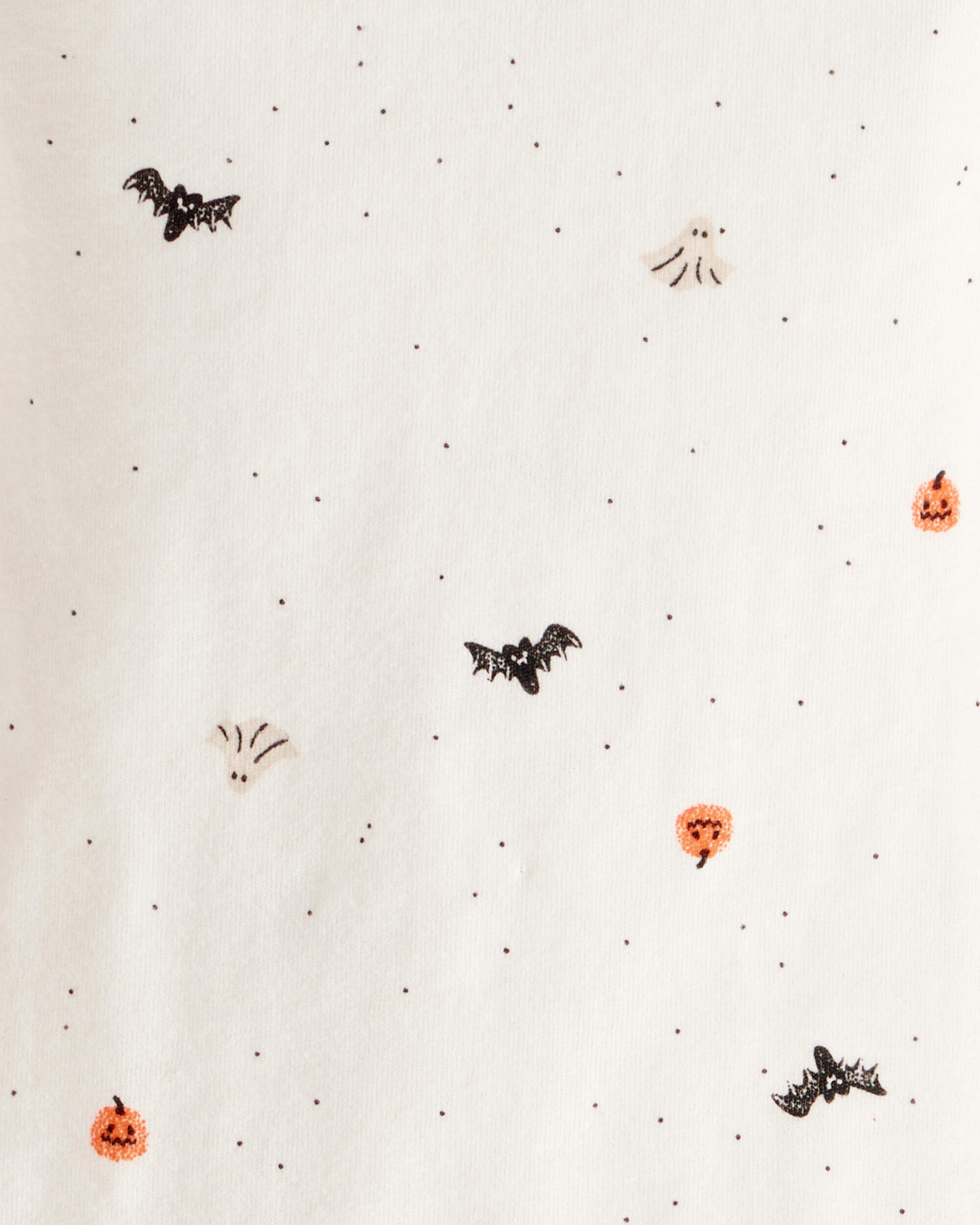 Baby 3-Piece Halloween Tee & Jumper Set - White/Black