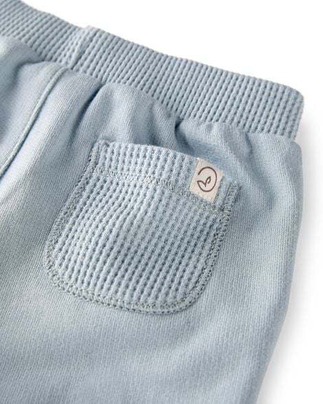 Product image 3 of Baby 2-Pack Organic Cotton Waffle Knit Shorts