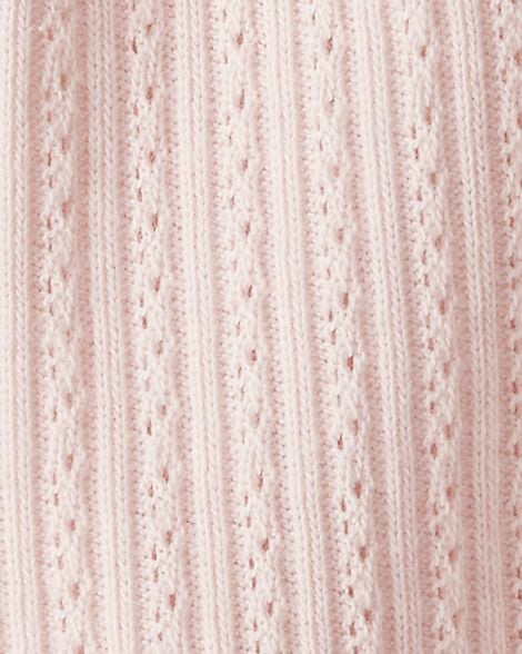 Baby Pointelle Romper Made With Organic Cotton