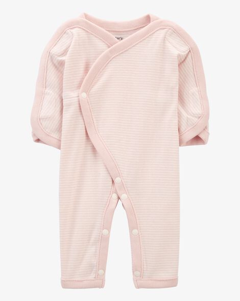  Product image 1 of Baby Preemie Striped Cotton Sleep & Play Pajamas