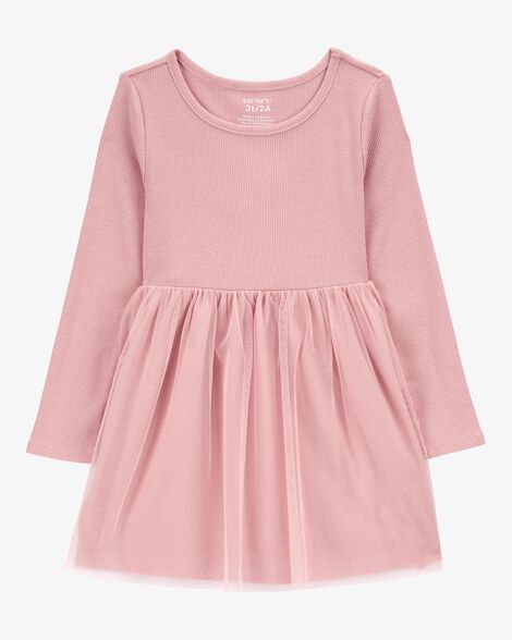  Product image 1 of Baby Tutu Long-Sleeve Jersey Dress
