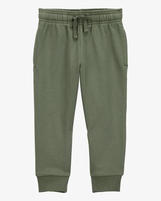 Product image 1 of Toddler Pull-On Drawstring Joggers - Green