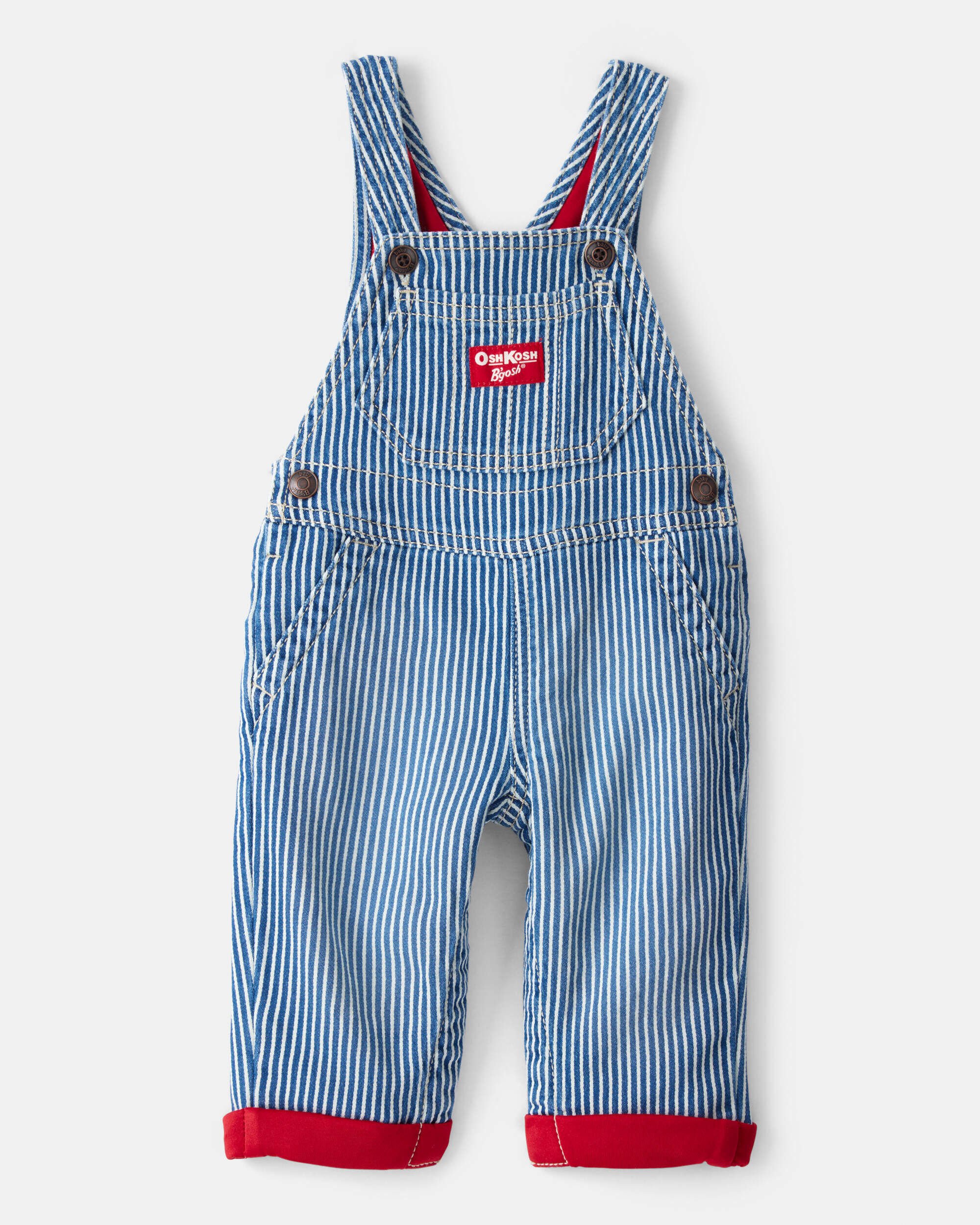 Baby Vintage Inspired Hickory Denim Overalls