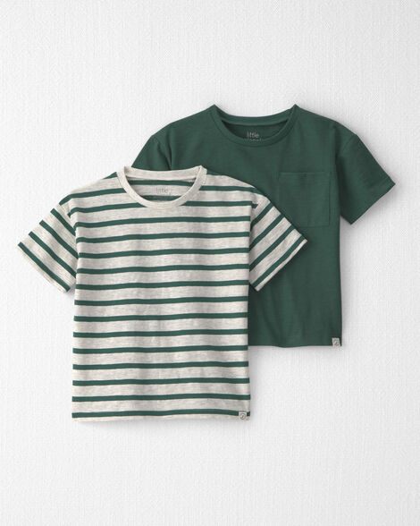 Toddler Boy 2-Pack Organic Cotton T-Shirts