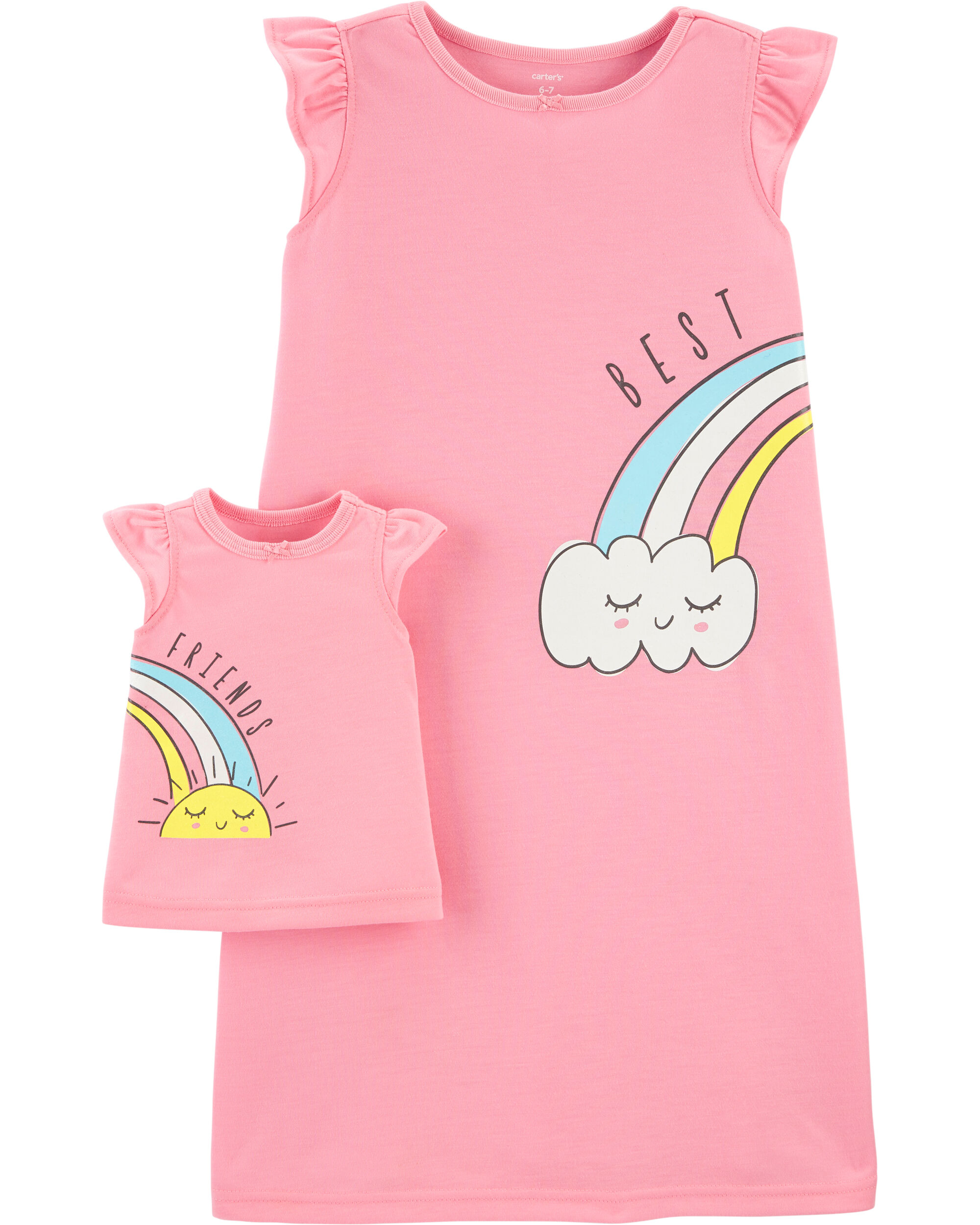 doll and me matching nightgowns