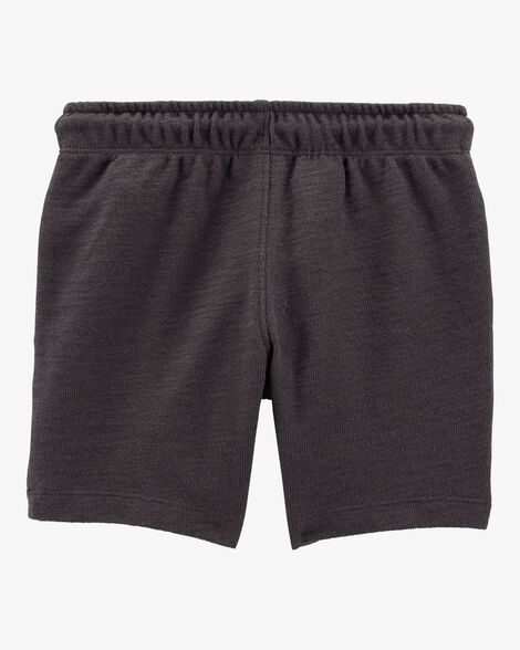 Product image 2 of Baby Pull-On Cotton-Blend Shorts - Black