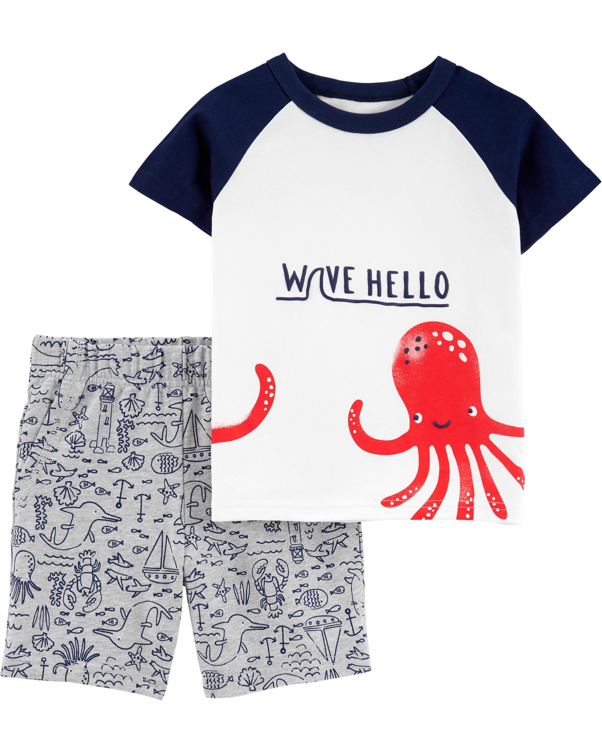 Just Love 2 Piece Summer Short Sets for Girls with Applique
