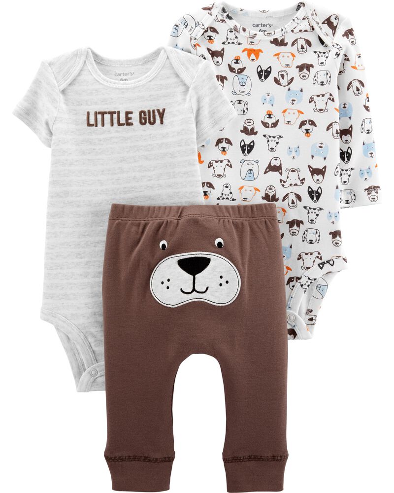 3 Piece Dog Little Character Set Carters Com