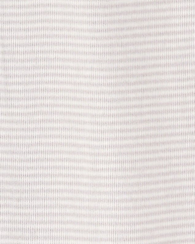 Product image 2 of Baby 2-Pack Striped Elephant 2-Way Zip Cotton Sleep & Play Pajamas