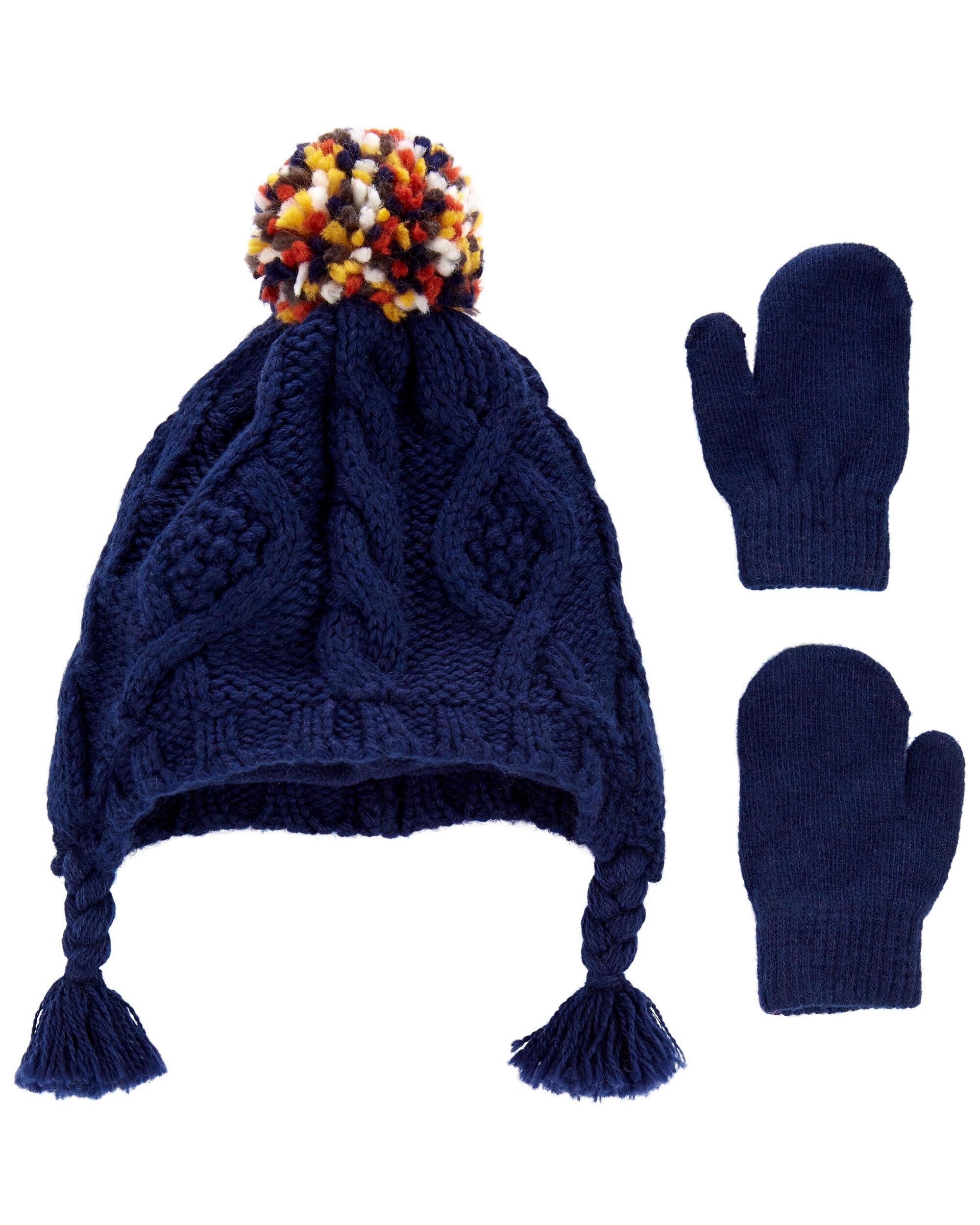Baby 2 Pack Trapper Hat Mittens Set Carter s Carter s