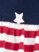 Red/White/Blue - Baby American Flag Sunsuit, Selected