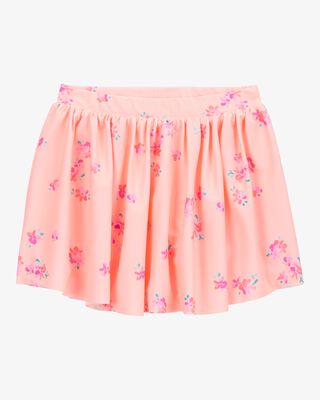 Product image 1 of Toddler Floral Active Pull-On Skort - Orange