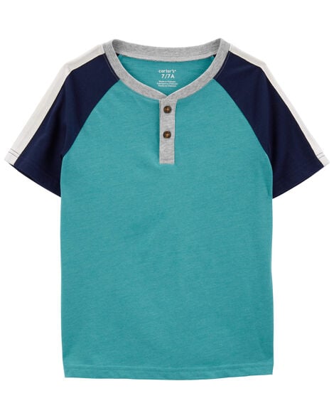  Product image 1 of Kid Colorblock Henley Tee
