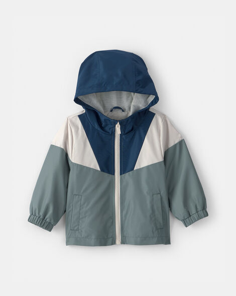 baby boy colorblock windbreaker