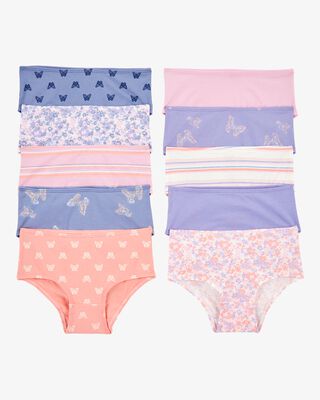 Product image 1 of Toddler 10-Pack Butterfly Stretch Cotton Brief Underwear