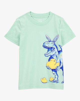 Product image 1 of Toddler Dinosaur Short-Sleeve Tee - Green