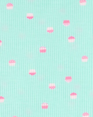 Product image 2 of Kid 2-Piece Cupcake Loose Fit Pajamas