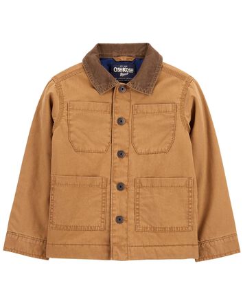 Baby Button-Front Barn Jacket