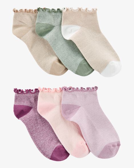  Product image 1 of Kid 6-Pack No-Show Socks
