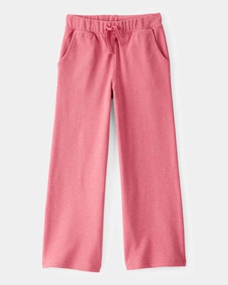 Product image 1 of Kid French Terry Drawstring Pants - Pink