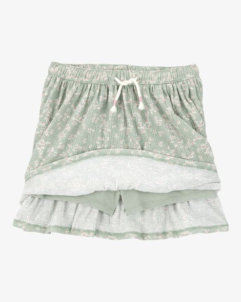  Product image 5 of Kid 2-Piece Floral Fashion Top & Crinkle Skirt Set