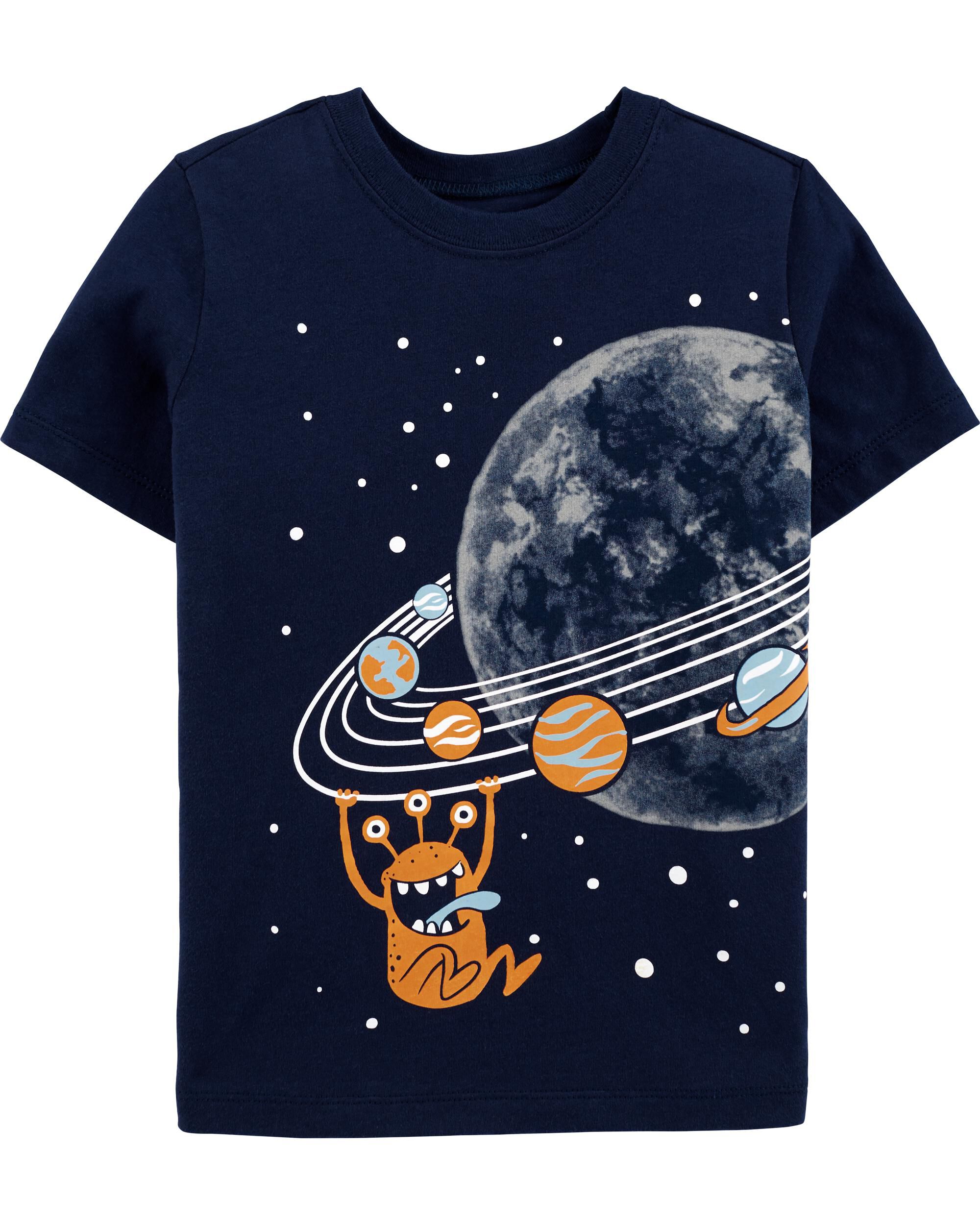 Boy/'s Layered Reindeer Friends Holiday Christmas T-shirt for Babies