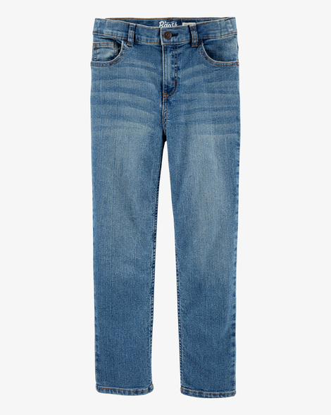 Kid Medium Wash Straight-Leg Jeans