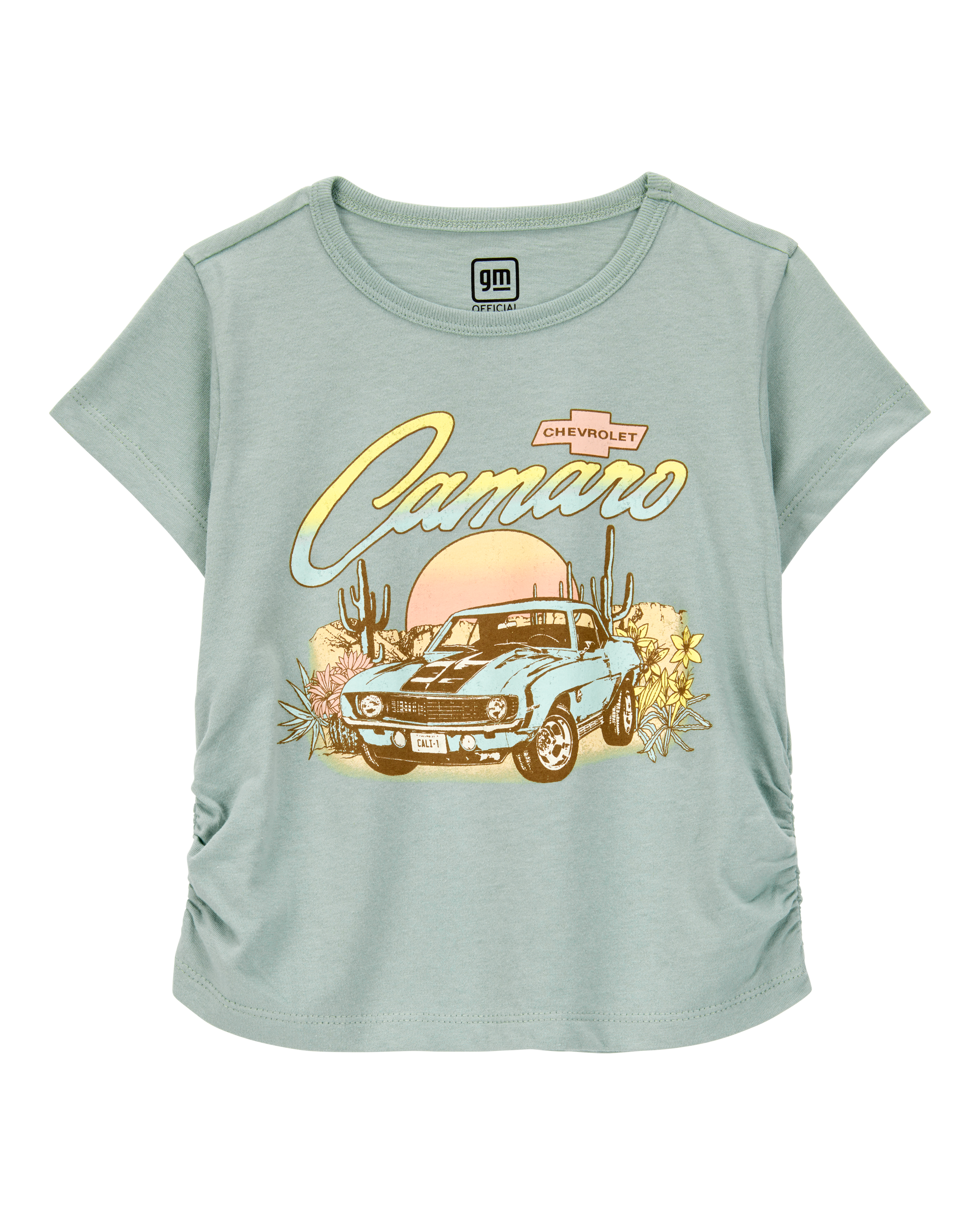 Girls Camaro Short-Sleeve Graphic Tee - Green