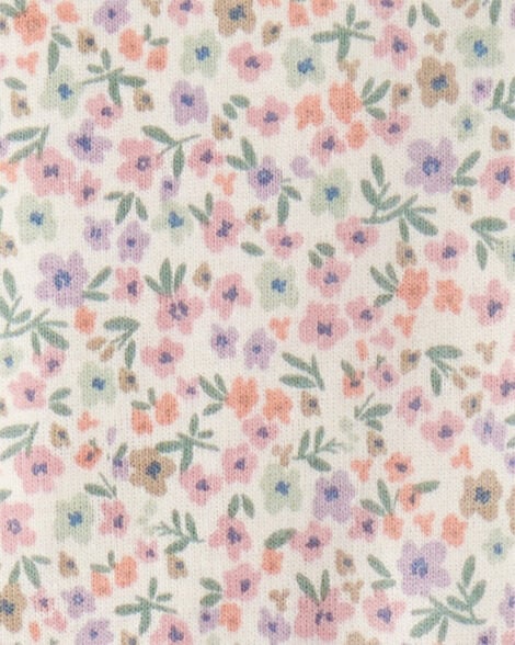 Product image 3 of Kid Floral Print Organic Cotton 2-Piece Pajamas