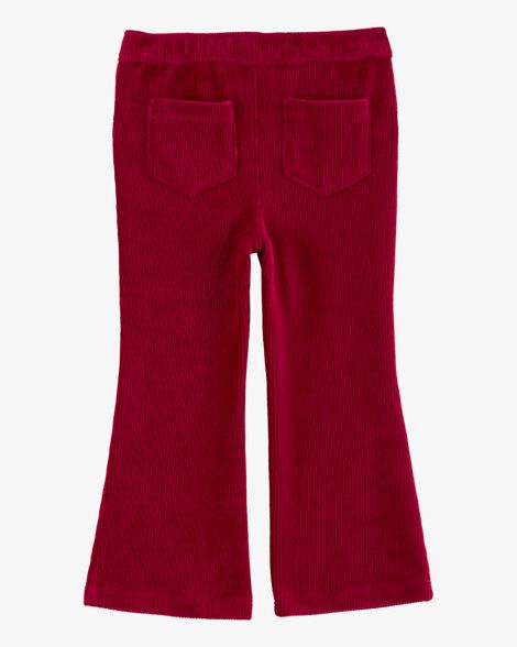  Product image 2 of Toddler Pull-On Velour Flare Pants