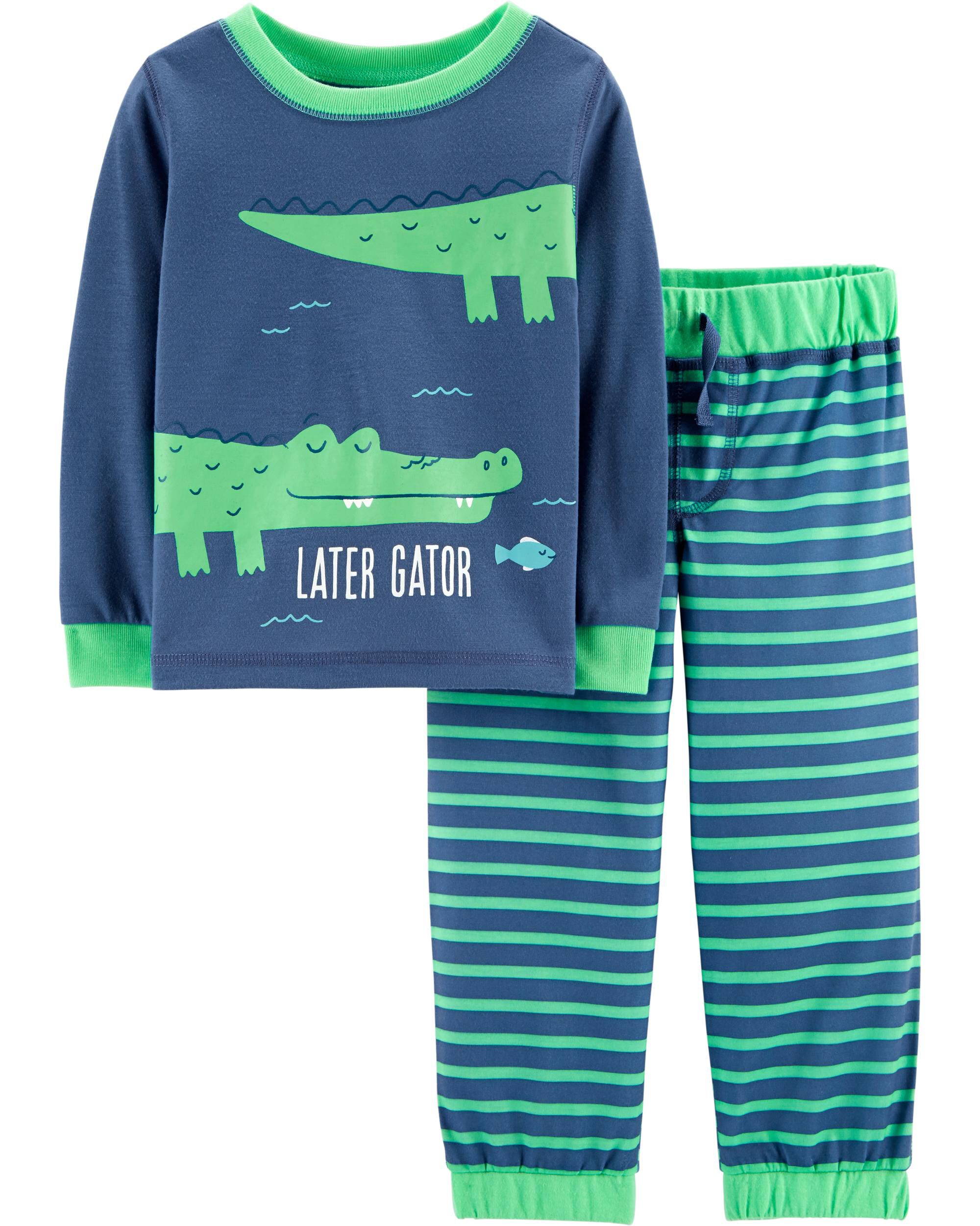 carter's alligator pajamas