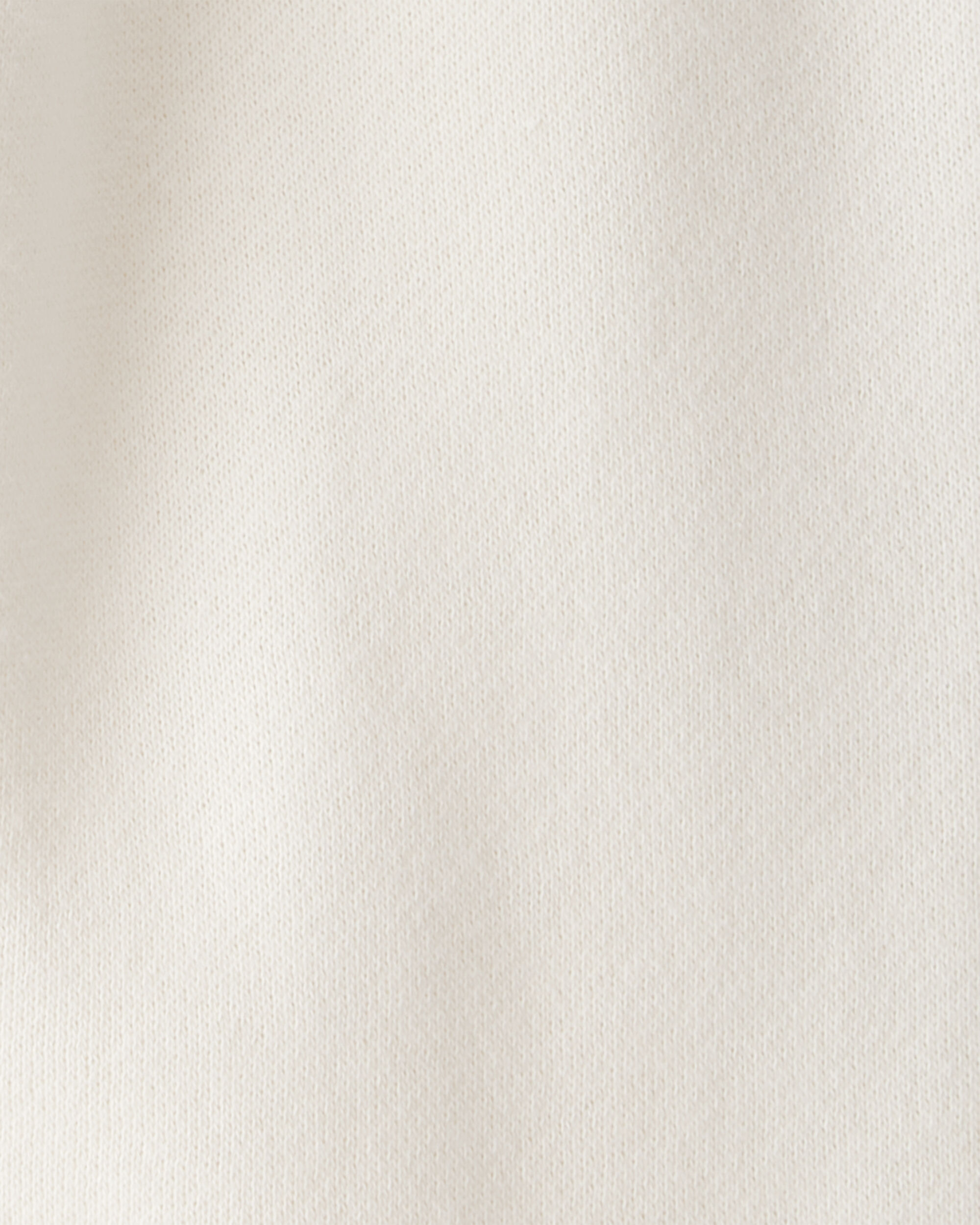 Baby Girl Drawstring Joggers - Cream