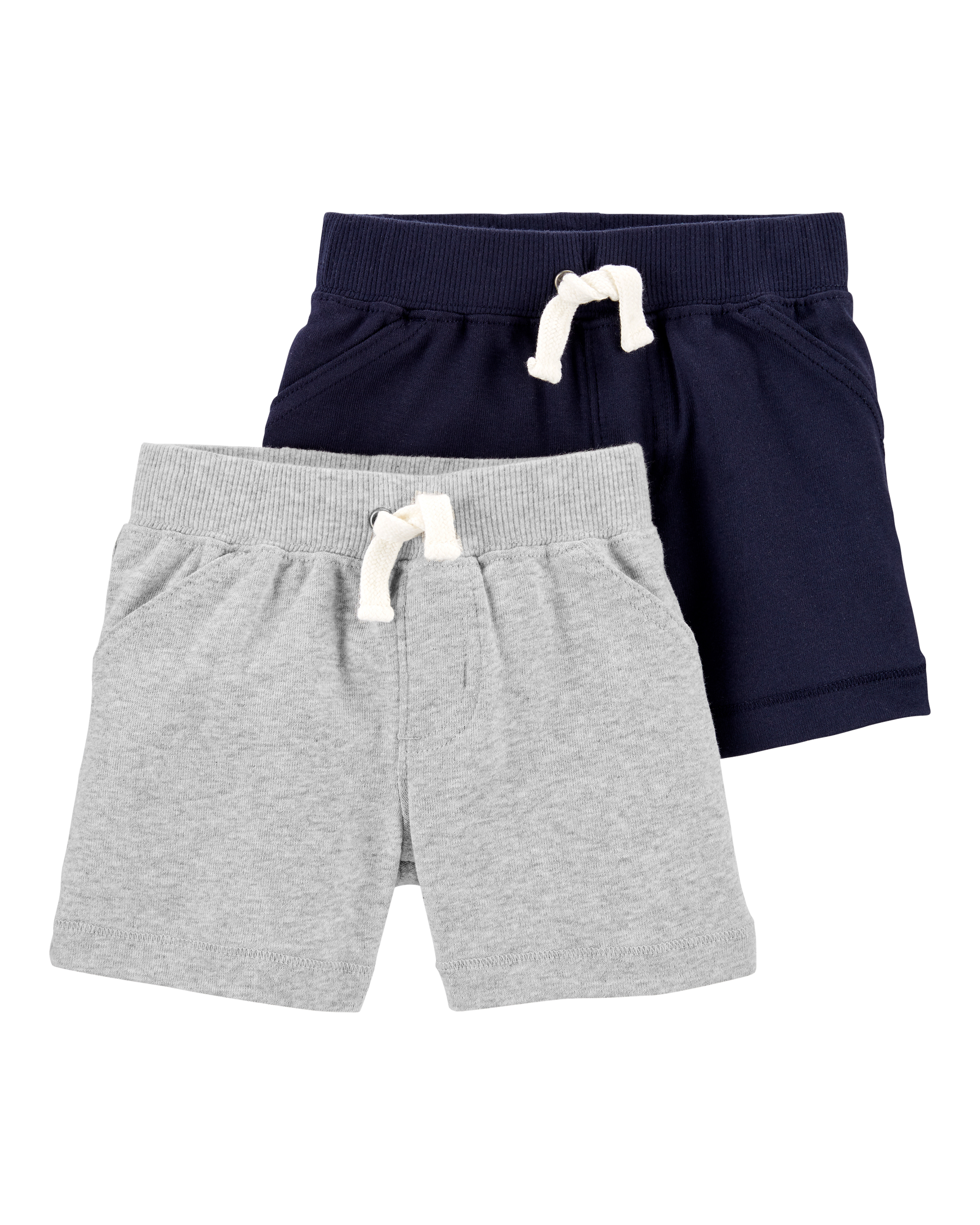 Baby 2-Pack Cotton Pull-On Shorts