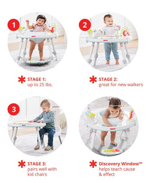  Product image 3 of Silver Lining Cloud Baby's View 3-Stage Activity Center