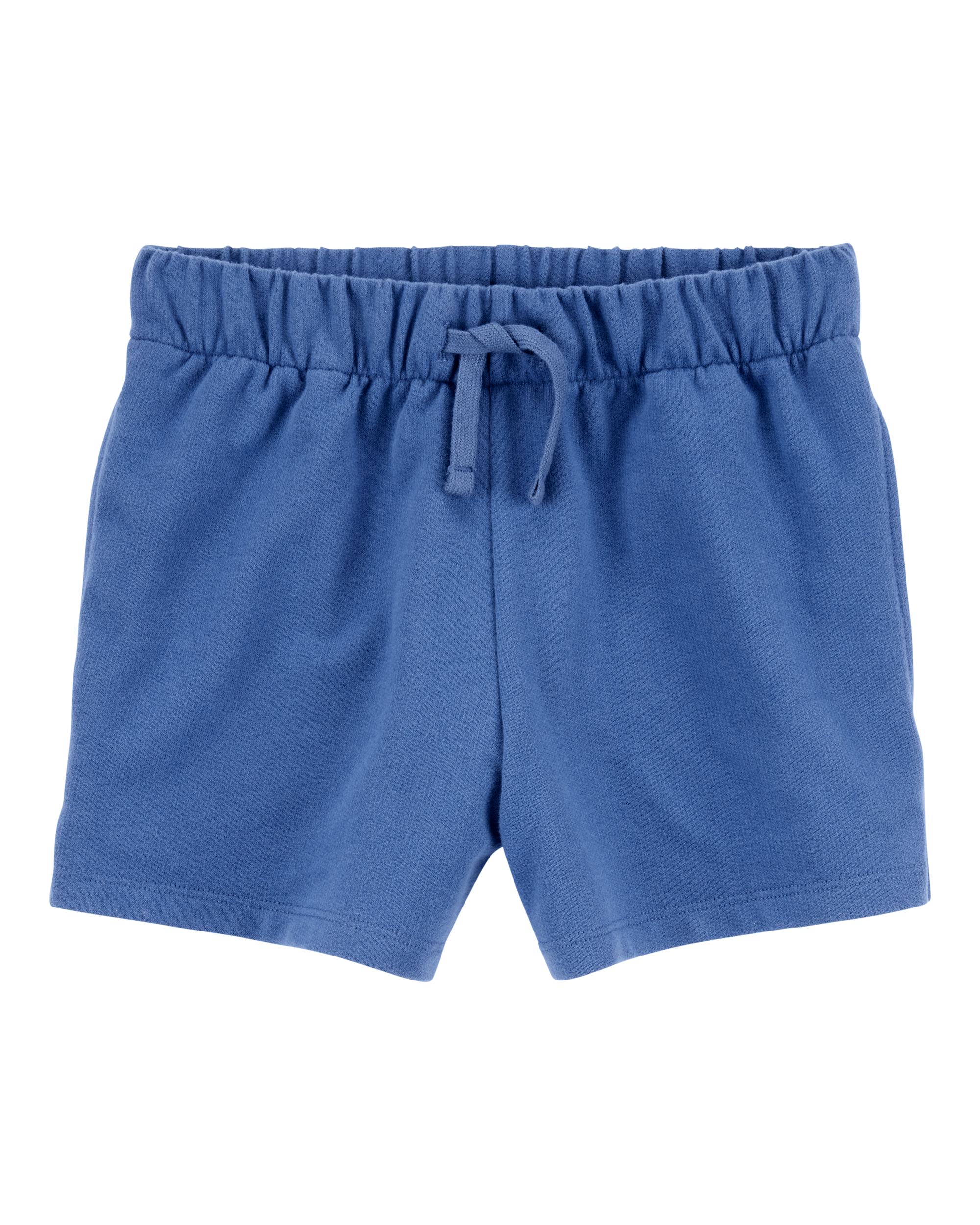 Kid Pull-On French Terry Shorts - Blue